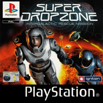 Super Dropzone - Intergalactic Rescue Mission (EU) box cover front